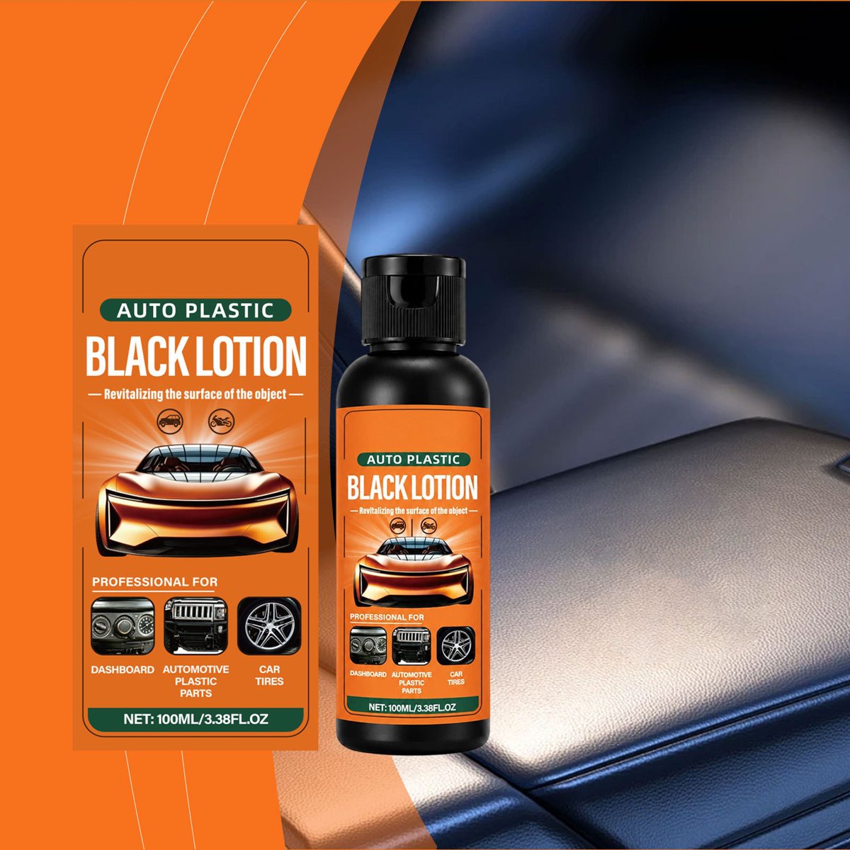 Automobilių plastiko restauratorius automobilio salono plastiko priežiūrai